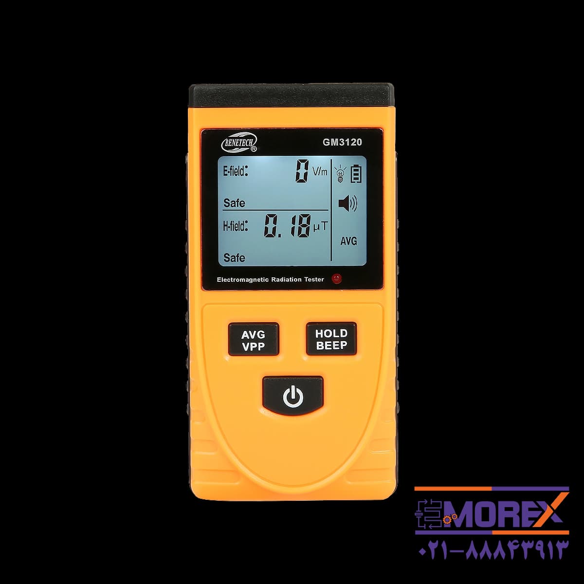 تستر میدان الکترومغناطیسی بنتک | BENETECH مدل GM3120 Electromagnetic Radiation Tester