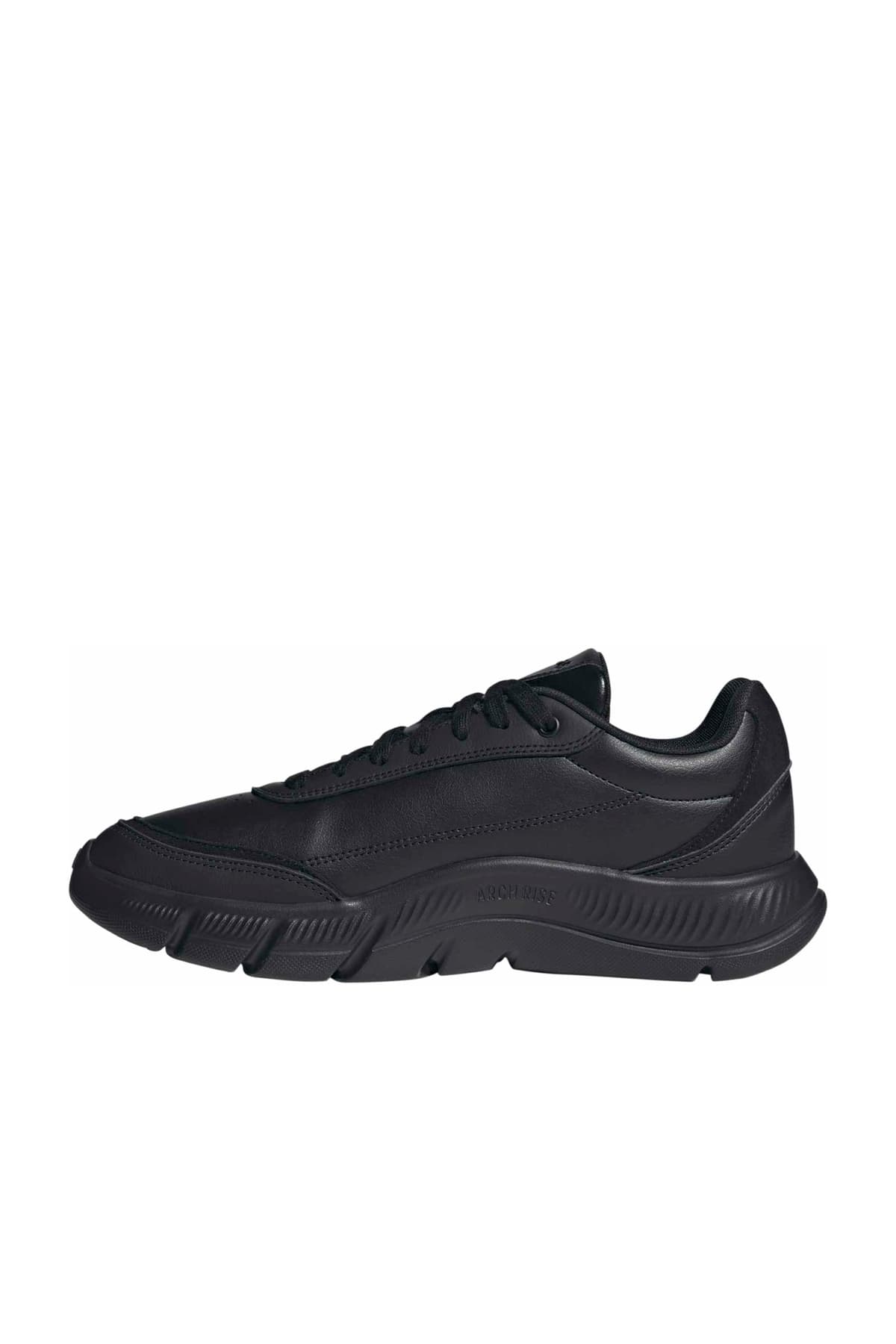 کفش اسنیکر آدیداس مردانه چرم مشکی راسته | adidas KI4916 IN — تصویر ۲