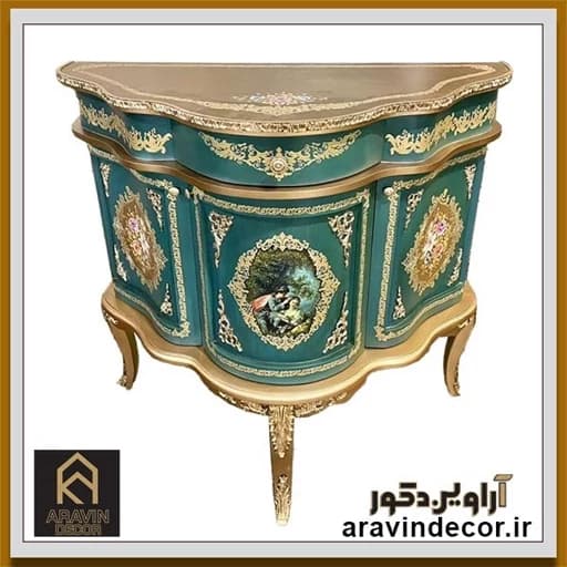 بوفه چوبی سه درب و یک کشو ویکتوریا کامنا مدل 13153488