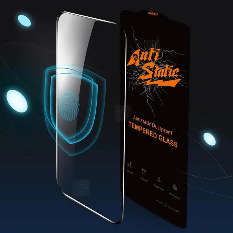 گلس گوشی سامسونگ Galaxy A51/ A52 / A53 / S20 FE آنتی استاتیک — تصویر ۲