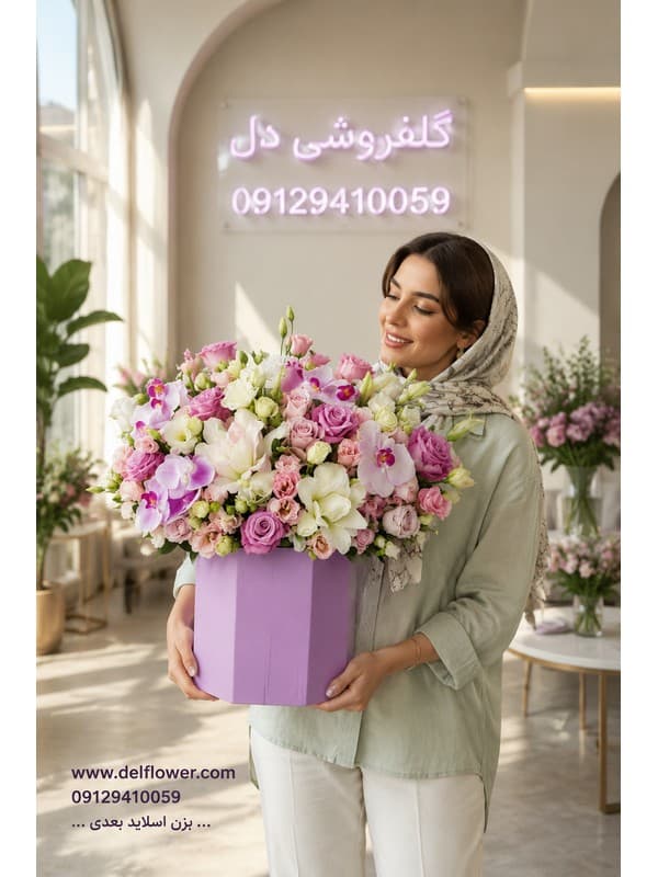سریع دسته گل تولد همسر به ری آنلاین گل تولد همسر
