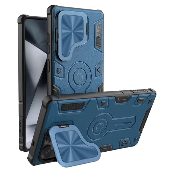 گارد ضد ضربه مگنتی کمرا استند Samsung Galaxy S25 Ultra مارک نیلکین مدل Camshield Armor Prop — تصویر ۵