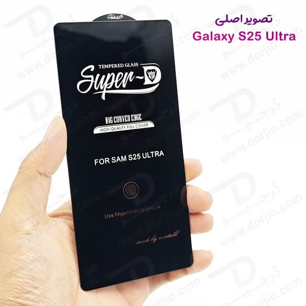 گلس Super-D شیشه ای Samsung Galaxy S25 Ultra مارک Mietubl — تصویر ۶