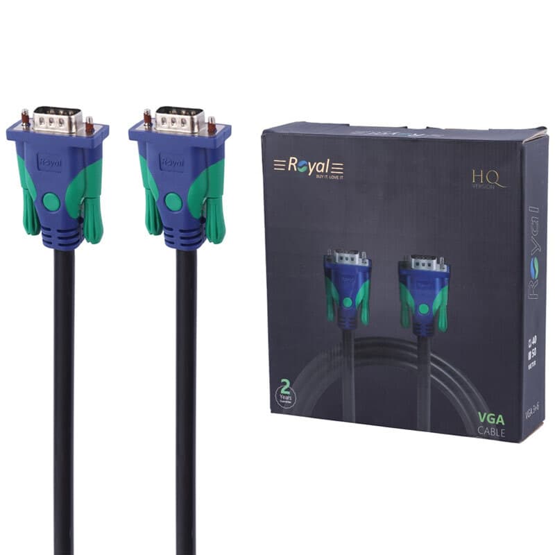 کابل 6+3 VGA رویال Royal طول 40 متر