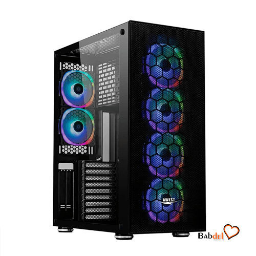 کیس کامپیوتر گیمینگ اوست CASE GAMING AWEST GT AV402 FB