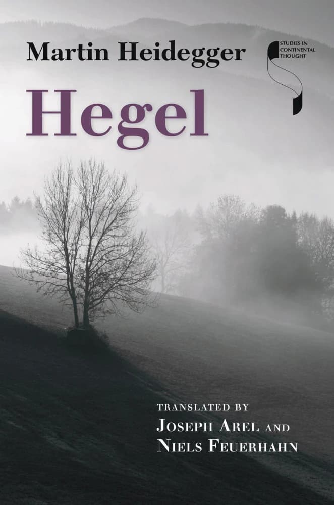 کتاب Hegel (هگل) اثر Martin Heidegger نسخه انگلیسی PDF