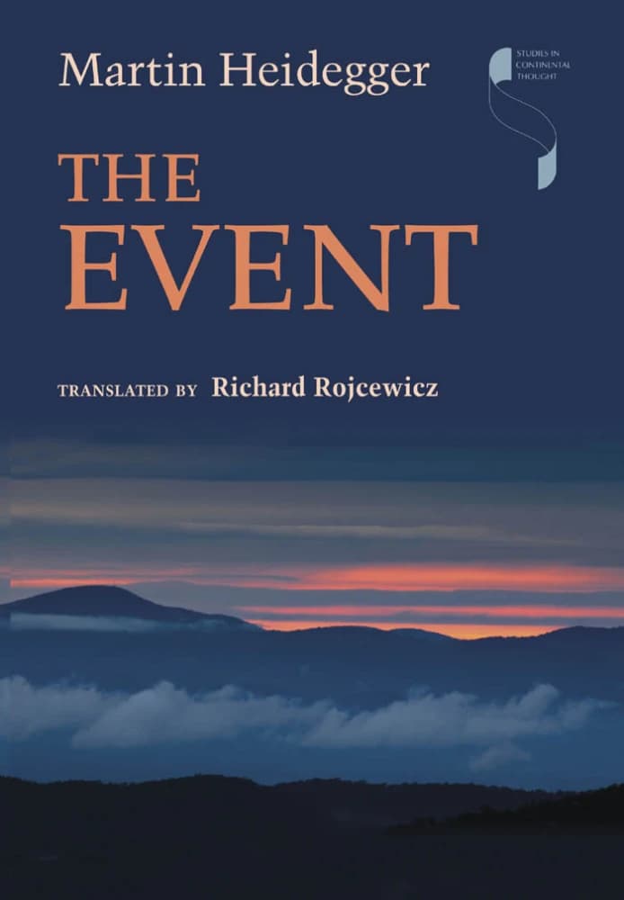 کتاب The Event (رویداد) اثر Martin Heidegger نسخه انگلیسی PDF