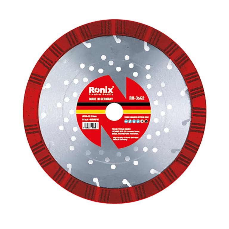 صفحه گرانیت بر توربو 230 میلی متر سگمنت 17 رونیکس مدل RONIX RH-3562