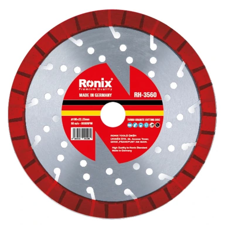 صفحه گرانیت بر توربو 180 میلی متر سگمنت 13 رونیکس مدل RONIX RH-3560