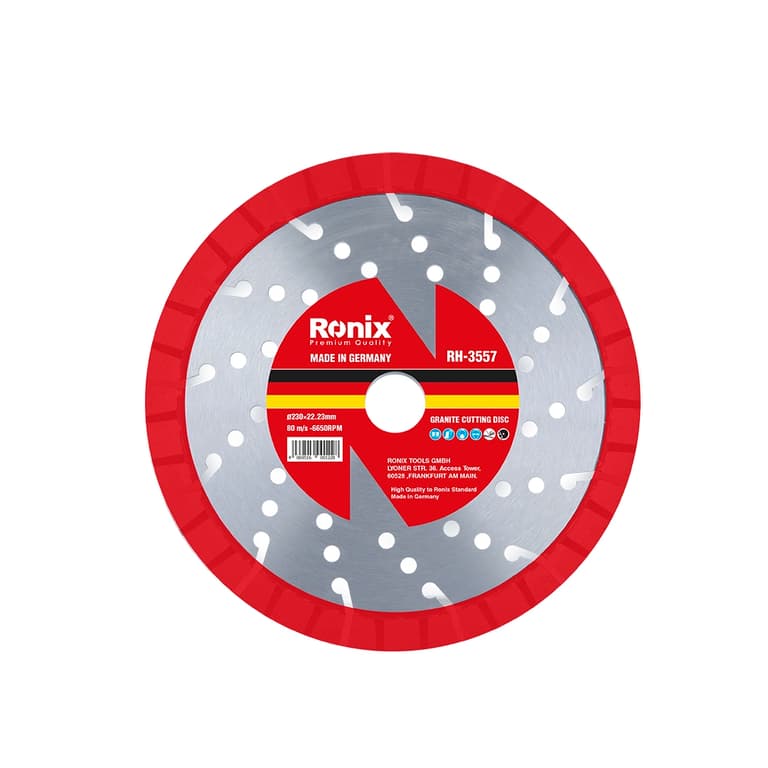 صفحه گرانیت بر 230 میلی متر سگمنت 13 رونیکس مدل RONIX RH-3557