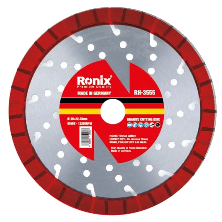 صفحه گرانیت بر 125 میلی متر سگمنت 13 رونیکس مدل RONIX RH-3555