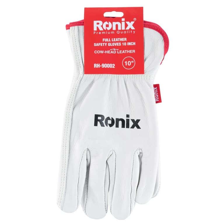 دستکش کار تمام چرم رونیکس مدل RONIX RH-90002