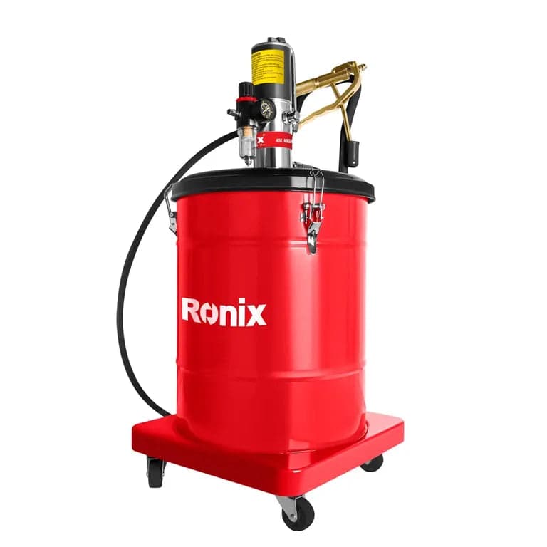 گریس پمپ بادی سطلی 45 لیتری رونیکس مدل RONIX RH-4309