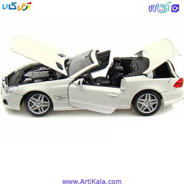 ماکت ماشین مرسدس بنز مدل Mercedes-Benz SL63 AMG Convertible 1:18