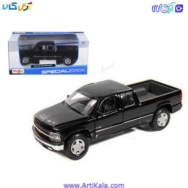 ماکت ماشین شورلت سیلورادو Chevrolet Silverado 1:27