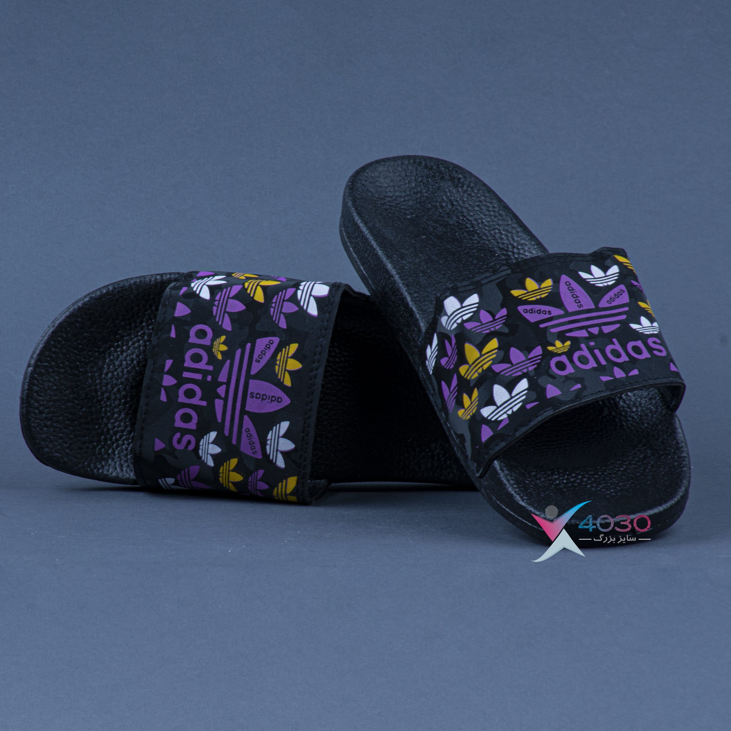 صندل Purple Adidas سایزبزرگ ( 7968 ) — تصویر ۳