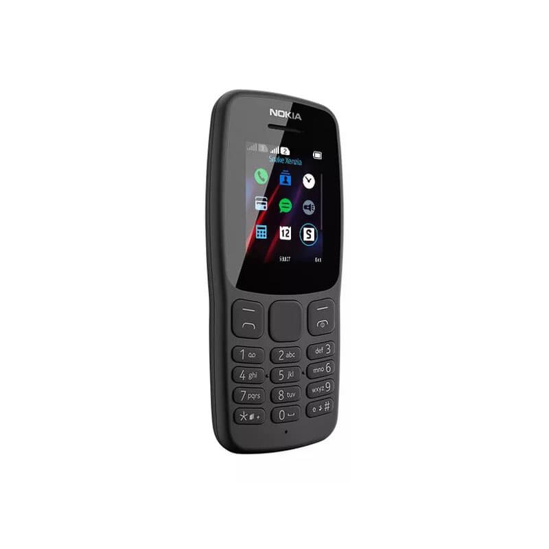 قاب و شاسی کامل گوشی نوکیا Nokia 106 2018 مشکی | درجه یک