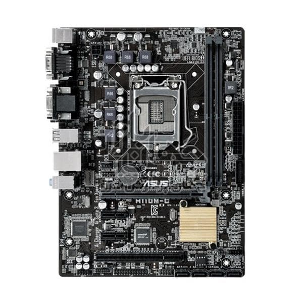 مادربرد استوک ايسوس مدل H110M-C ddr4 LGA 1151