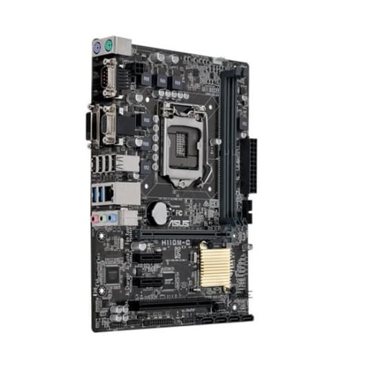 مادربرد استوک ايسوس مدل H110M-C ddr4 LGA 1151 — تصویر ۴
