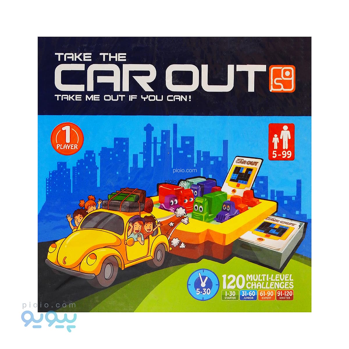 بازی فکری مدل CAR OUT