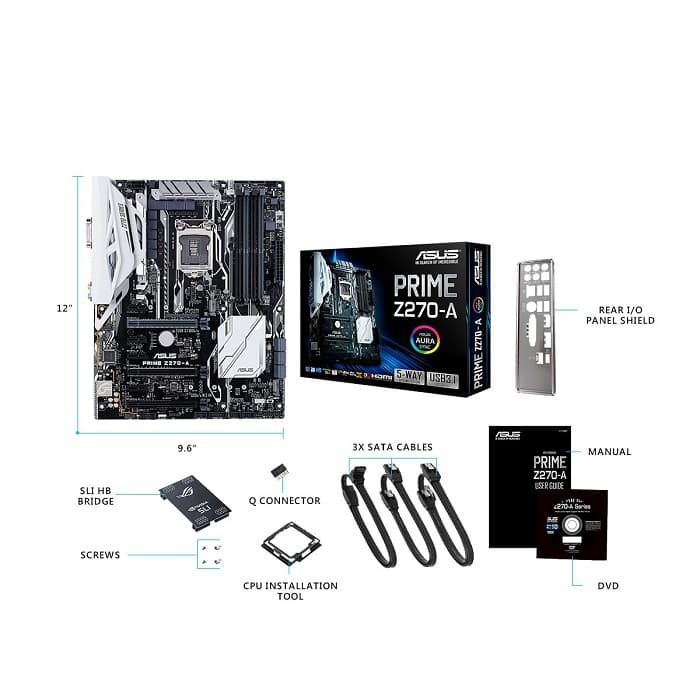 مادربرد استوک ایسوس مدل PRIME Z270-A LGA 1151 — تصویر ۶