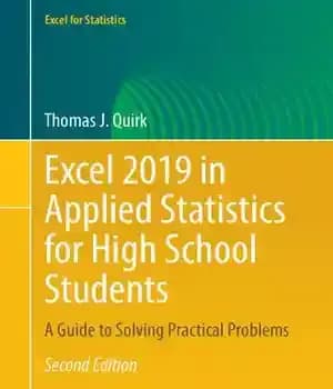 دانلود کتاب Excel 2019 in Applied Statistics for High School Students A Guide to Solving Practical Problems – 2019