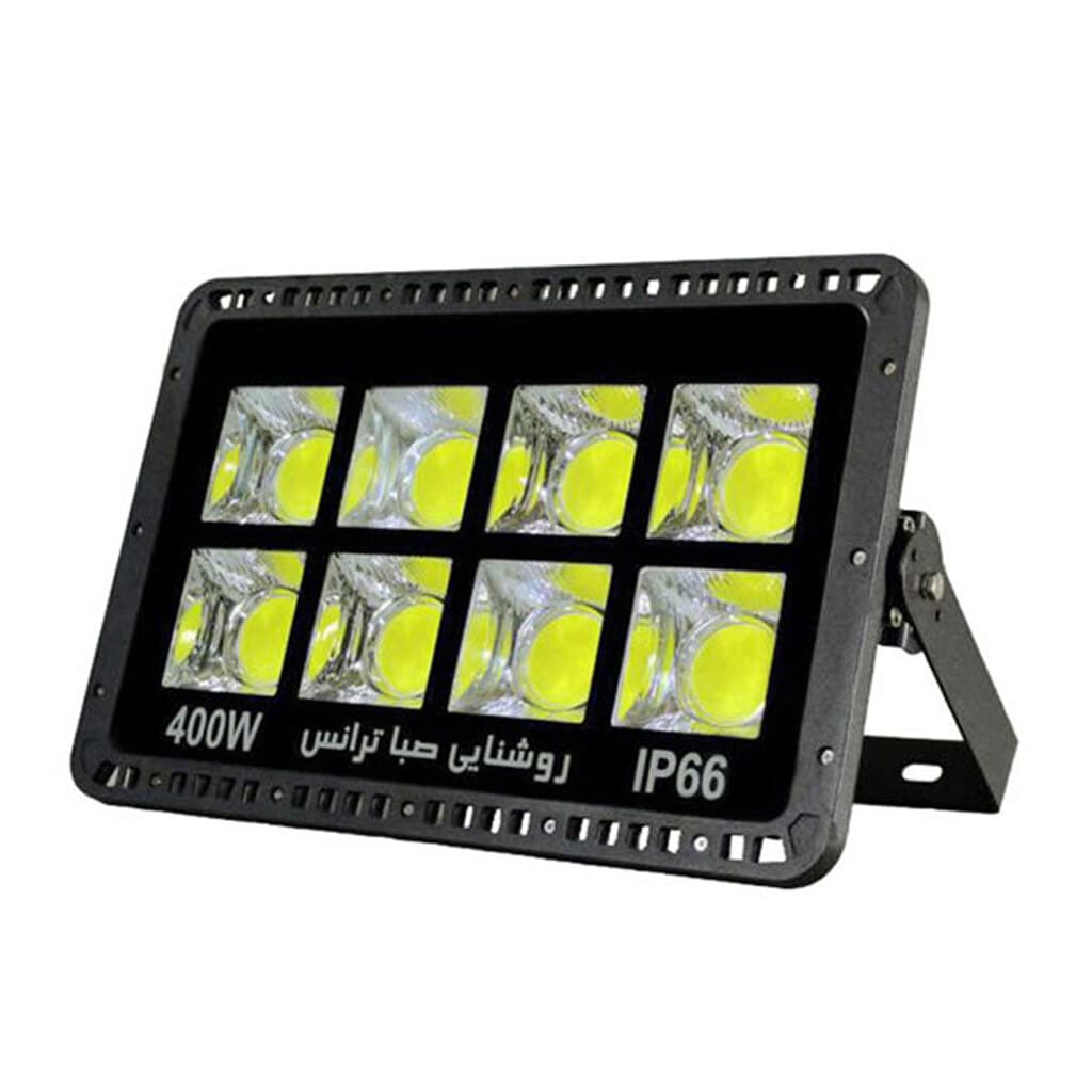 نورافکن COB LED صباترانس 400 وات مدل پنجرهای گرد