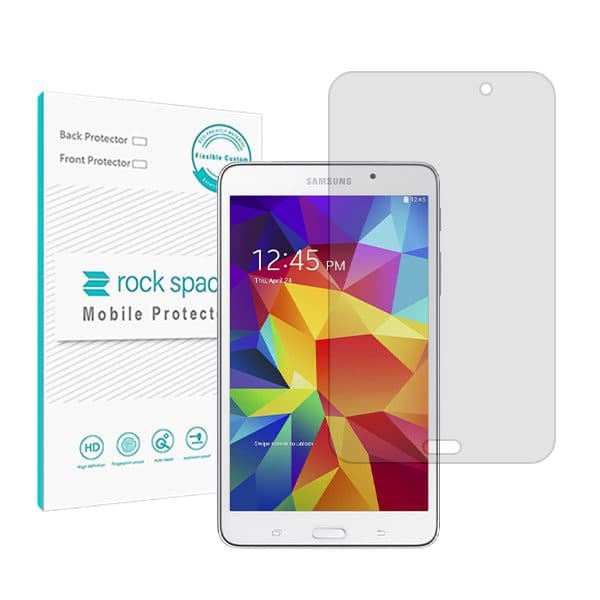 گلس تبلت سامسونگ Galaxy Tab 4 8.0 SM-T330 مدل نانو هیدروژل شفاف برند راک اسپیس