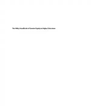 دانلود کتاب The Wiley Handbook of Gender Equity in Higher Education (Wiley Handbooks Education