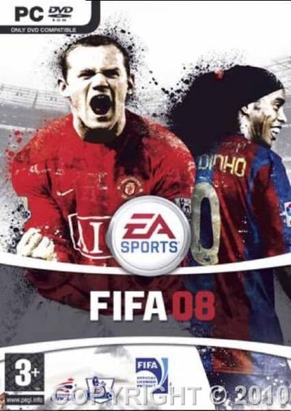 بازی کامپیوتر fifa 08