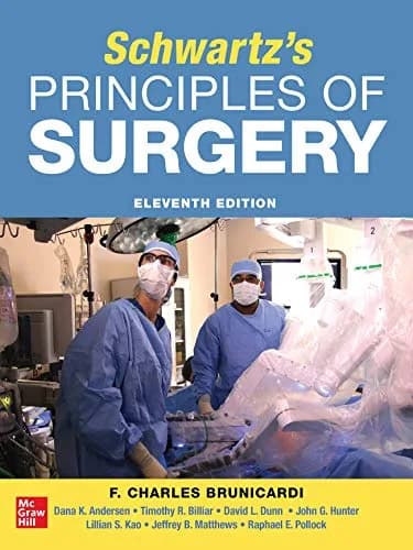 و دانلود نسخه کامل کتاب زبان اصلی SCHWARTZ’S PRINCIPLES OF SURGERY 2-volume set 11th edition 11th Edition PDF | دانلود کتاب خارجی