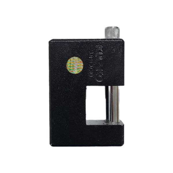 قفل کتابی کیاکو سایز 100mm رنگ مشکی