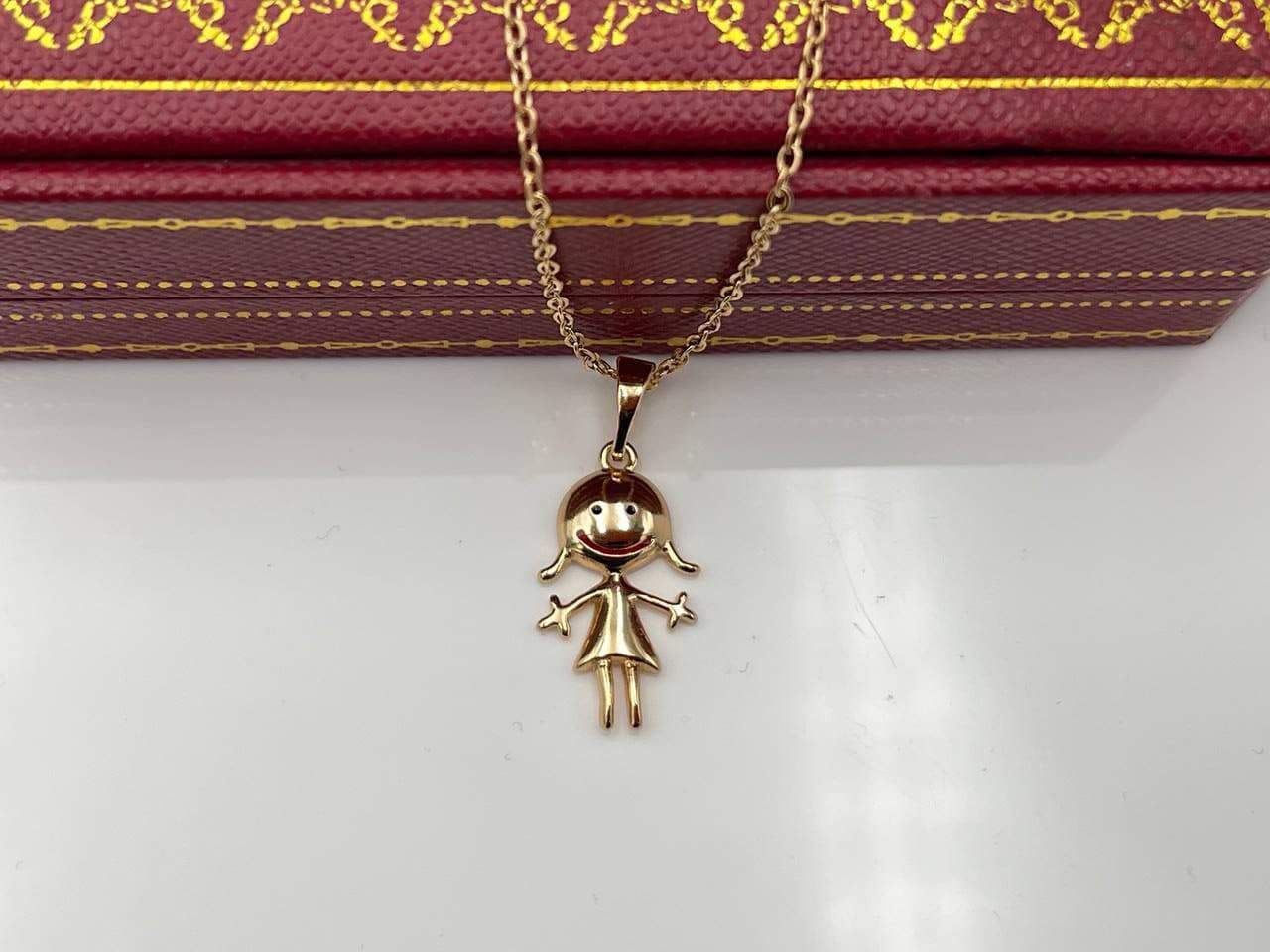 گردنبند دخترک خندان ژوپینگ