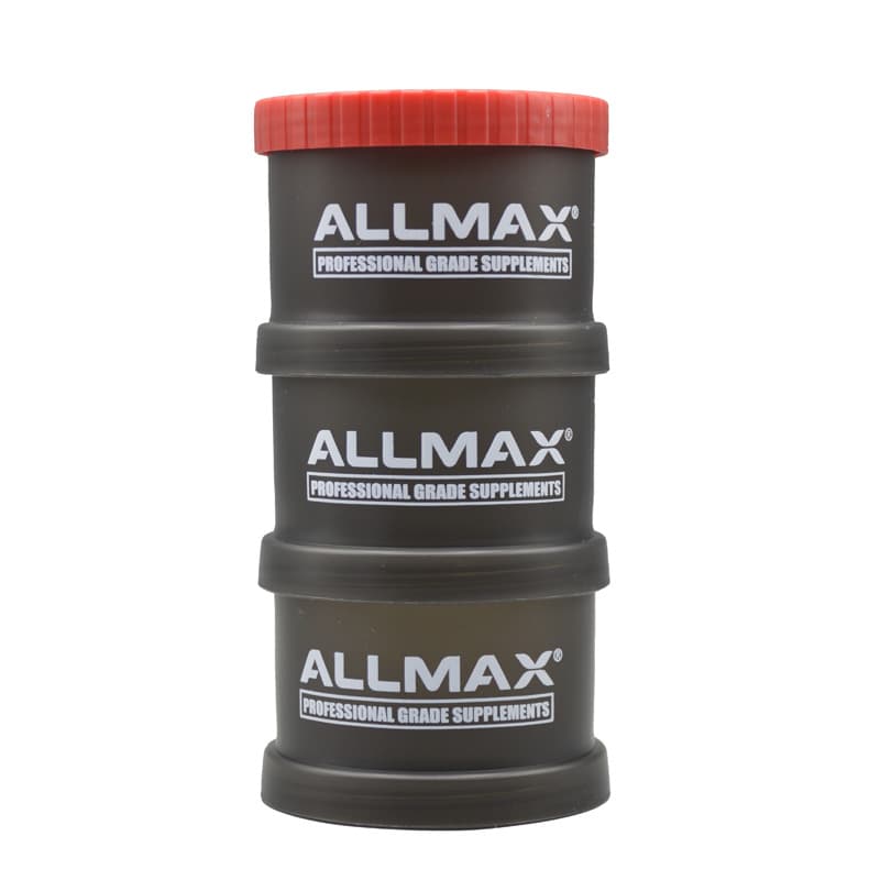 شیکر و محفظه نگهداری مکمل و دارو ۳ طبقه مدل All Max