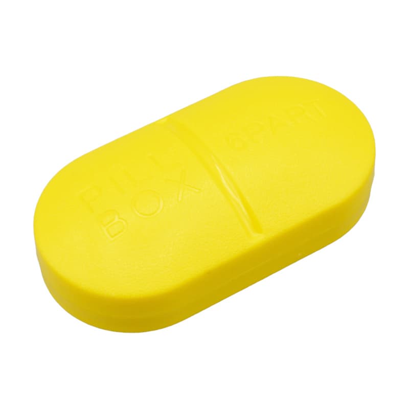 جعبه قرص ۶ قسمتی مسافرتی مدل ضد ضربه و BPA Free