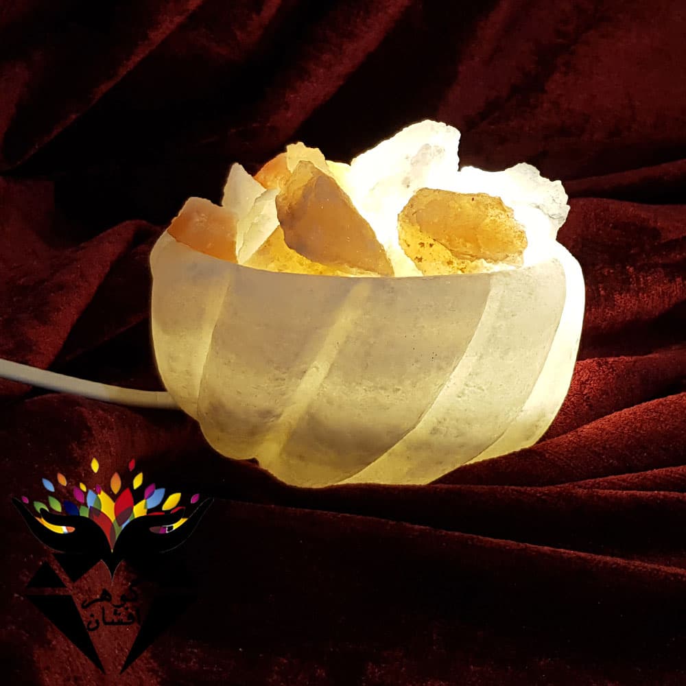 سنگ نمک چراغی طرح قندون ST3037