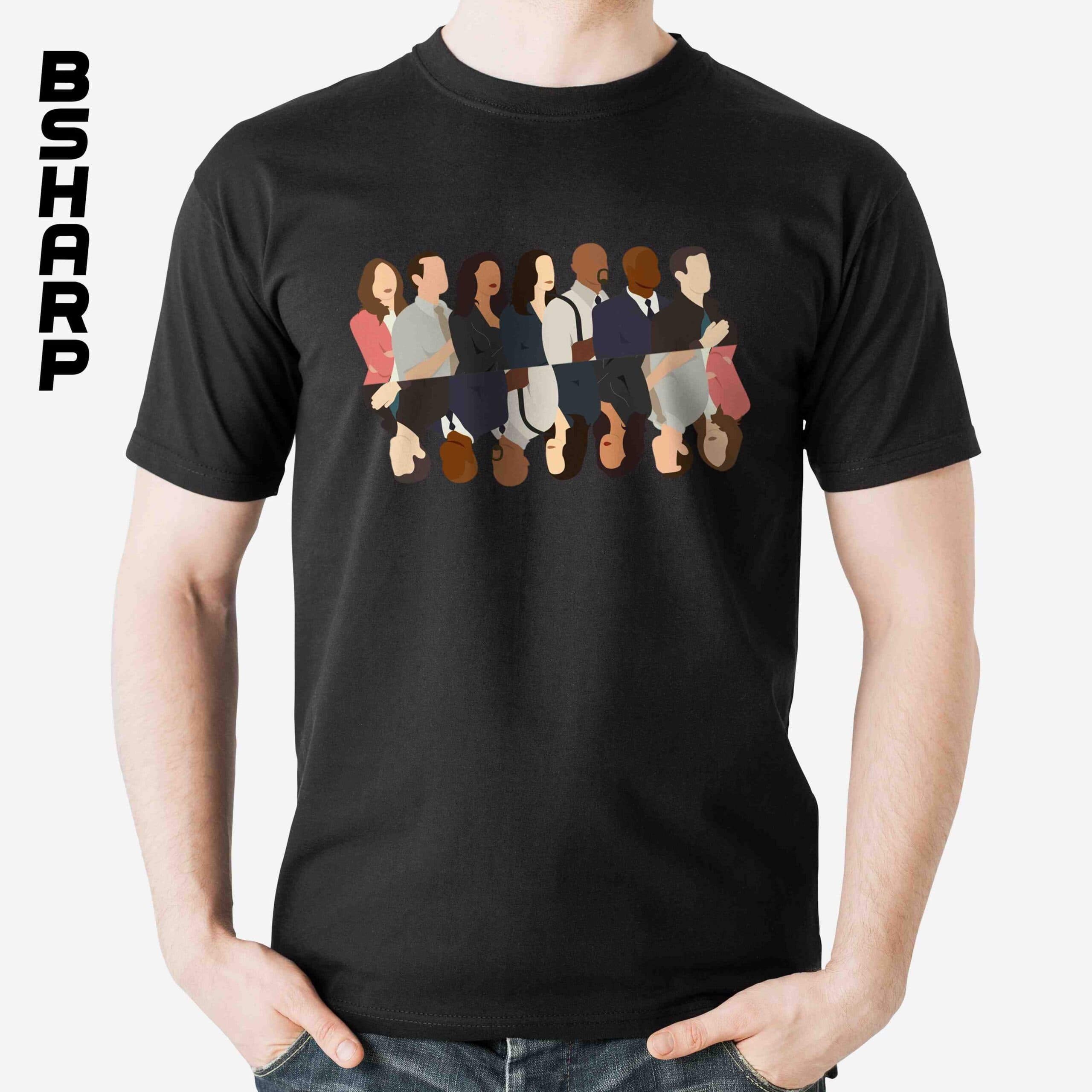 تیشرت Brooklyn Nine Nine طرح شخصیت ها 3