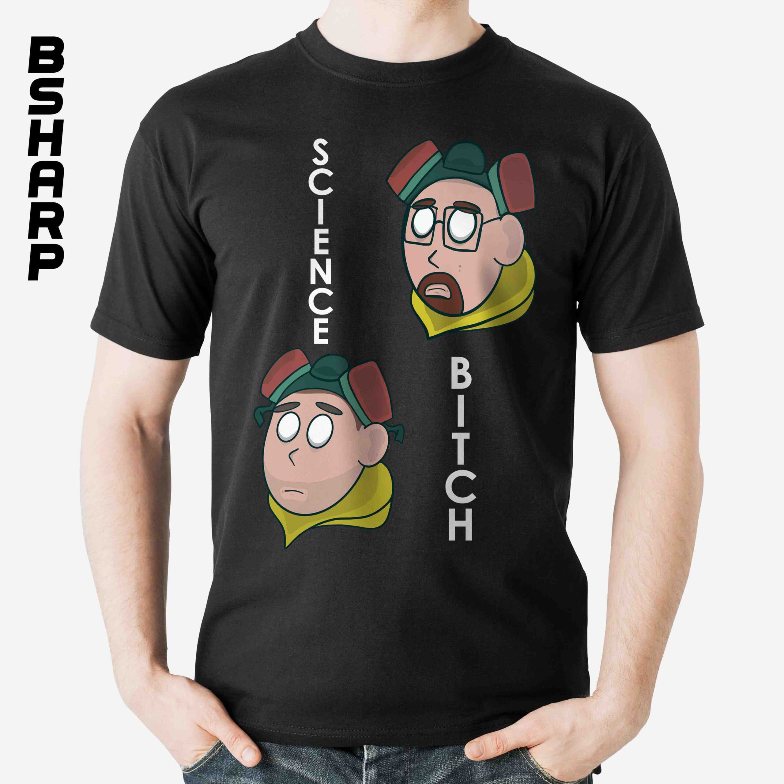 تیشرت Breaking Bad طرح Science Bitch