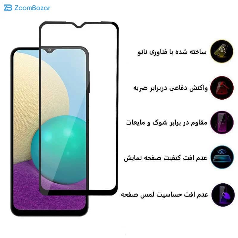 گلس سرامیکی اپیکوی مدل CR7 مناسب برای گوشی موبایل سامسونگ Galaxy A02/ A02s/ A03s/ M02s/ F02s — تصویر ۵