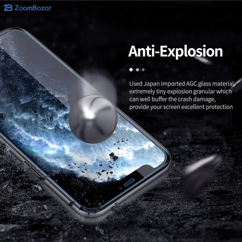 گلس اپیکوی مدل Clear Pro مناسب برای گوشی موبایل اپل iPhone 12/ 12 Pro — تصویر ۶