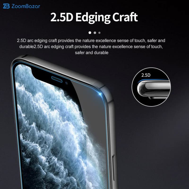 گلس اپیکوی مدل Clear Pro مناسب برای گوشی موبایل اپل iPhone 12/ 12 Pro — تصویر ۵
