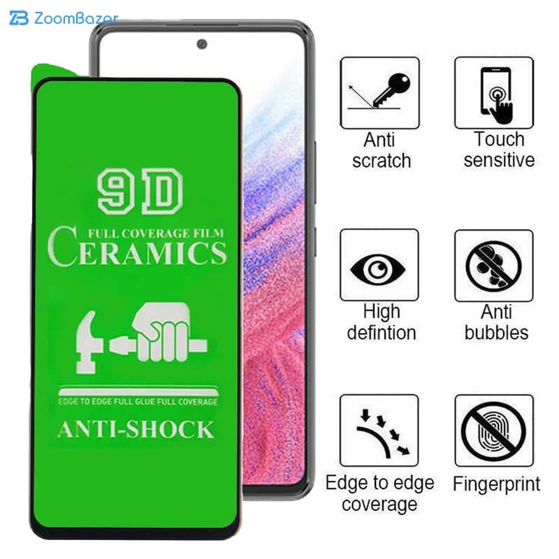 گلس سرامیکی اپیکوی مدل Ceramic unbreakable مناسب برای گوشی موبایل سامسونگ Galaxy A53 / A52s / A52 / A51 / S20 Fe / S20 Fe 2022 / M31s — تصویر ۵