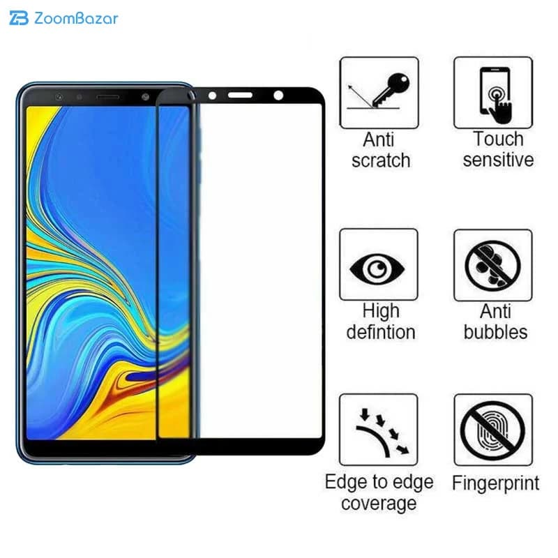 گلس مات اپیکوی مدل CR7-M مناسب برای گوشی موبایل سامسونگ Galaxy A7 2018/ J6 Plus — تصویر ۴