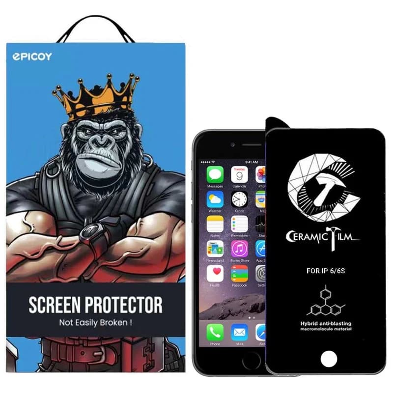 گلس سرامیکی اپیکوی مدل CR7 مناسب برای گوشی موبایل اپل iPhone 6/6s