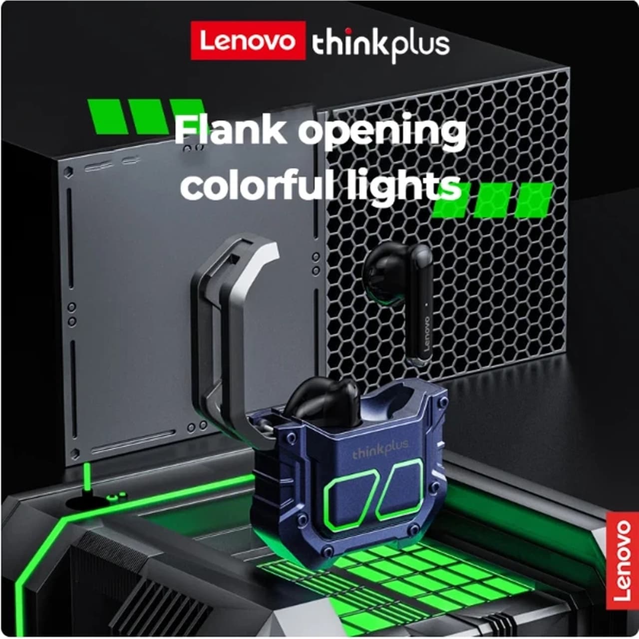 ایرفون بی سیم Lenovo مدل XT81 – سرمه ای مشکی – RH — تصویر ۷