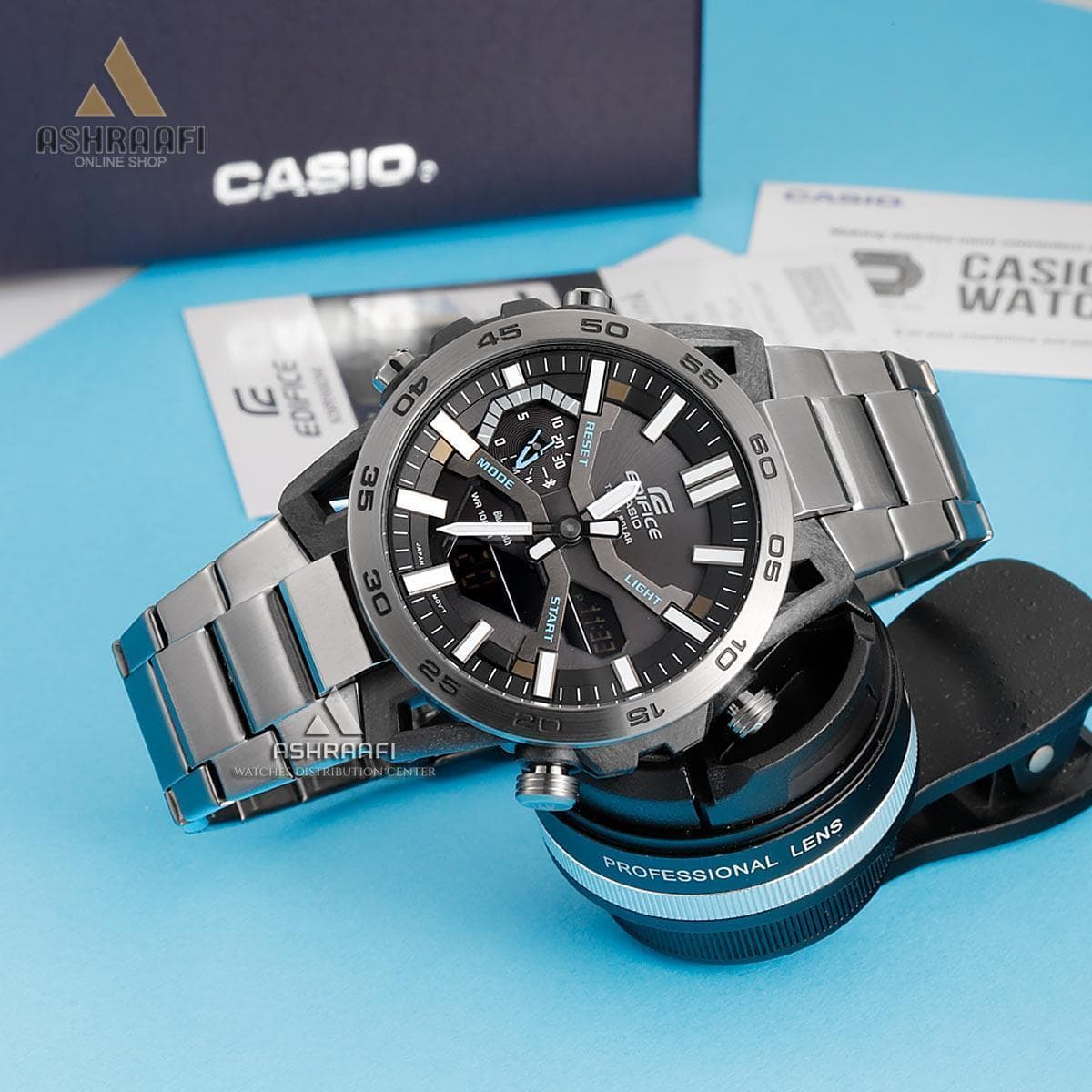 ساعت کاسیو ادیفایس سولار Casio Edifice ECB-2000DC-1A — تصویر ۳