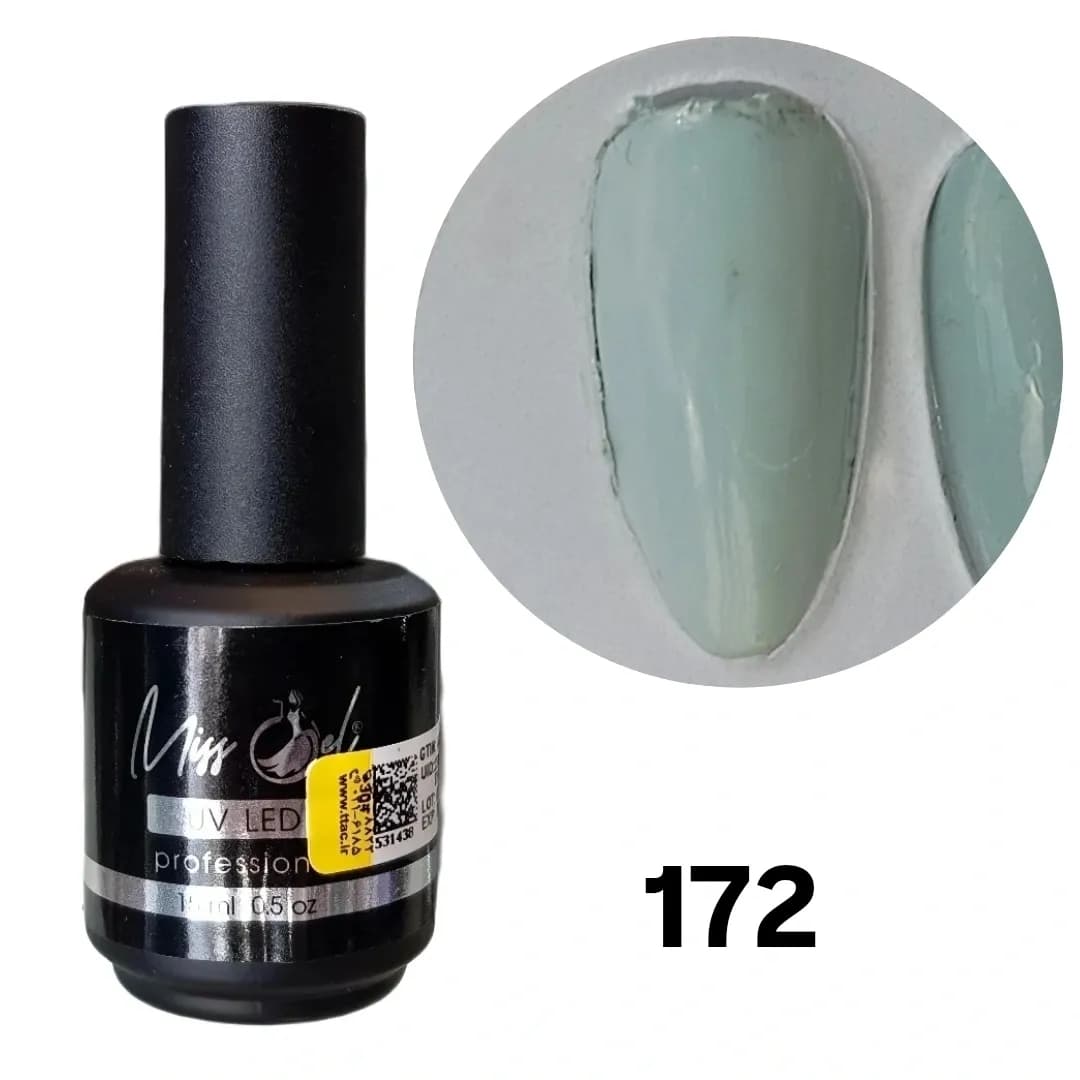 ژل لاک میس ژل شماره 172 Miss Gel