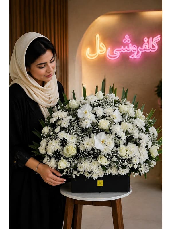 سبد گل قبولی کنکور با ژربرا | سبد گل تبریک قبولی کنکور