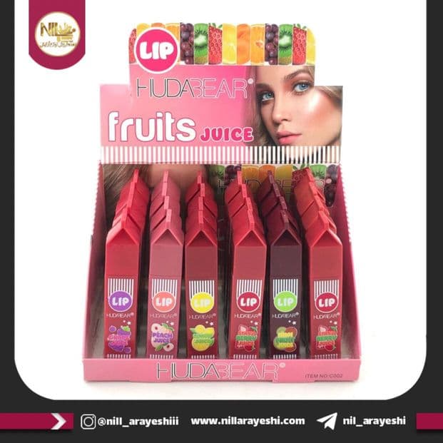 رژ مایع طرح شیر پاکتی هدی بر کد C002