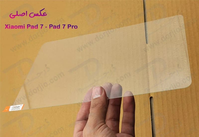 گلس شیشه ای شفاف تبلت Xiaomi Pad 7-Pad 7 Pro مارک Mietubl — تصویر ۲